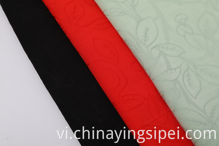 2020 New Products Dyed Woven Rayon Jacquard Fabric